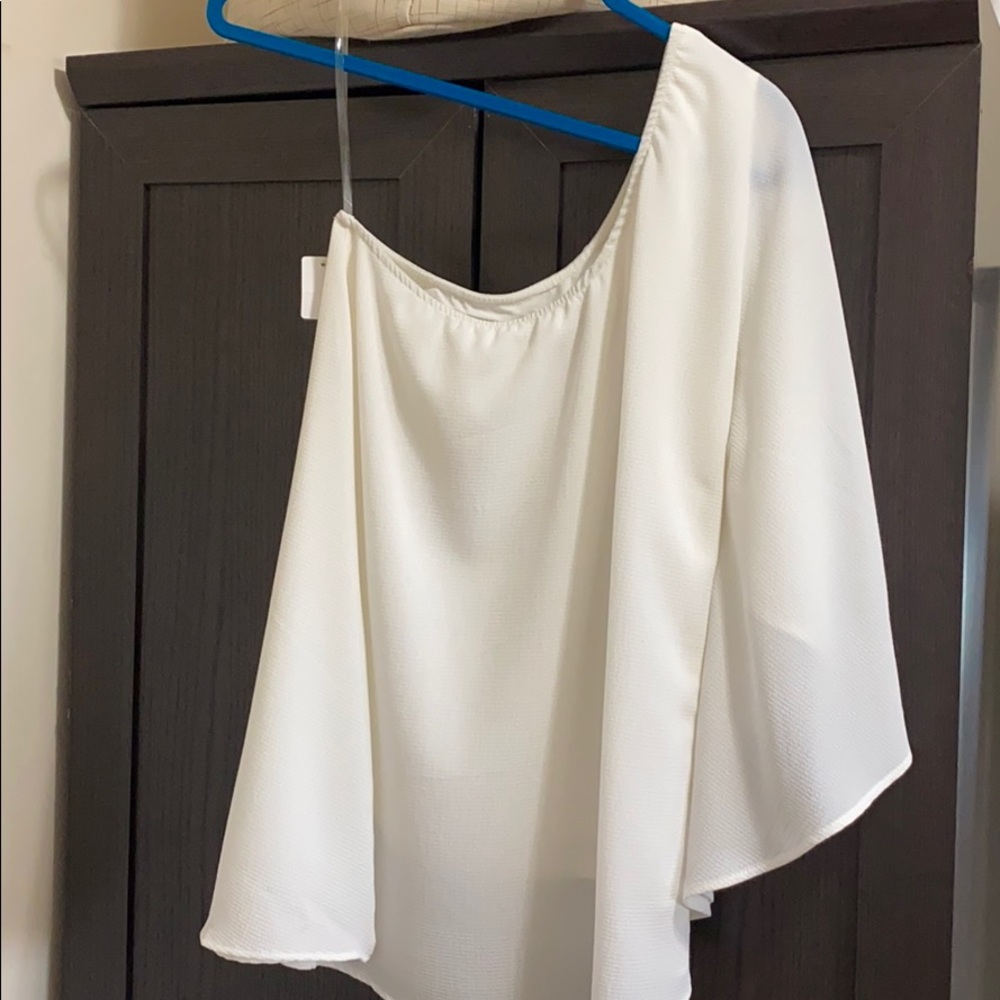 One sleeve blouse